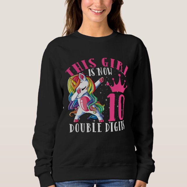 Camiseta Dabbing Unicorn  Girls Kids Women Rainbow Unicorns (Frente)