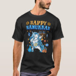 Camiseta Dabbing Unicorn Hanukkah Jewnicorn Chanukah<br><div class="desc">Dabbing Unicorn Hanukkah Jewnicorn Chanukah Boy Girls</div>