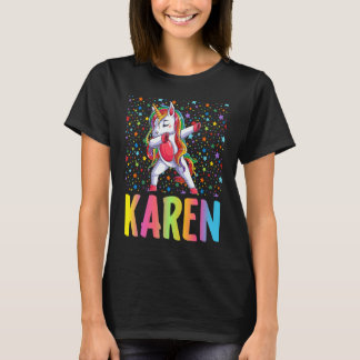 Camiseta Dabbing Unicorn Karen