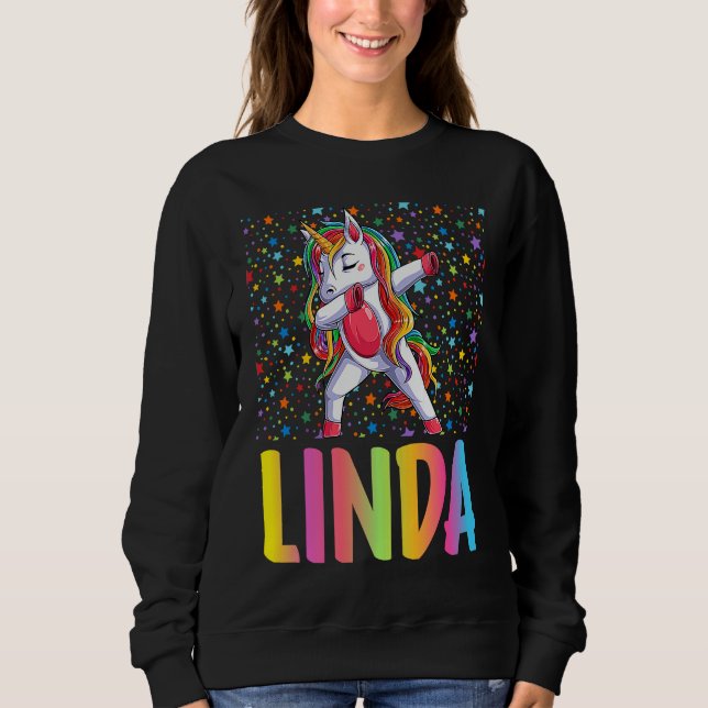 Camiseta Dabbing Unicorn Linda (Frente)