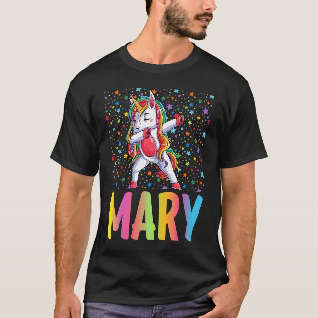 Camiseta Dabbing Unicorn Mary (Frente)