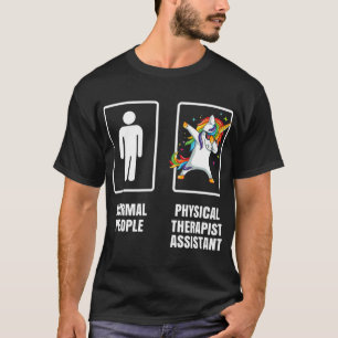 Camiseta Dabbing Unicorn Physical Therapist Assistant PT