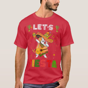 Camiseta Dabbing Unicorn Poncho Meican Cinco de Mayo deixa