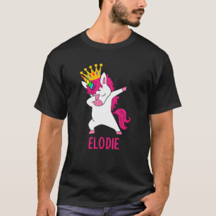 Camiseta Dabbing Unicorn Queen Personalizada ELODIE
