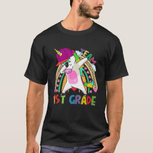 Camiseta Dabbing Unicorn School Of Rock Team 1Rua Grade
