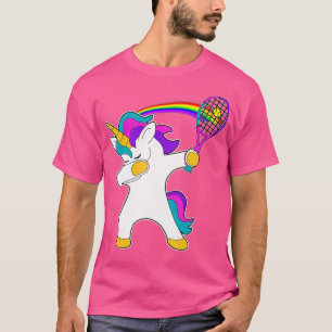 Camiseta Dabbing Unicorn Tênis tocando Engraçado