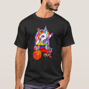 Camiseta Dabbing Unicorn Venezuela jogadores de basquete Je