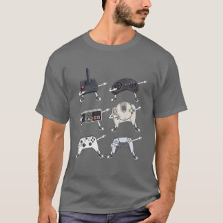Camiseta Dabbing Video Game Controllers Funny Boys Kids Gam
