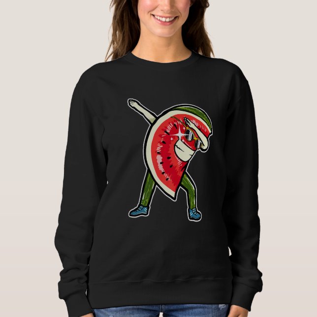 Camiseta Dabbing Watermelon Dab Dancing Melons (Frente)