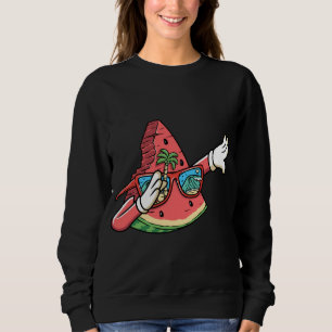 Camiseta Dabbing Watermelon Kawaii Dab Summer Fruta Melon L
