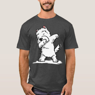 Camiseta Dabbing Westie Funny West Highland White Terrier
