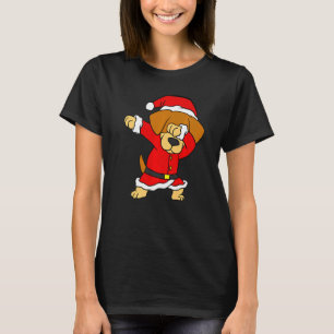 Camiseta Dabing Christmas Beagle Dog Xmas Hum Holiday Hum