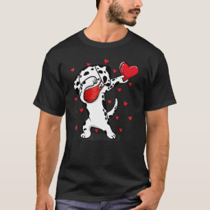 Camiseta Dabitando Dalmaciano e Rosto Máscara Dab Engraçado