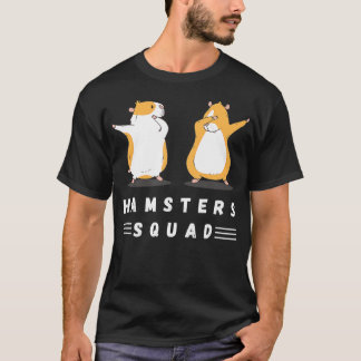 Camiseta Dabling Hamsters Squad Love Hamsters Pet Amantes H