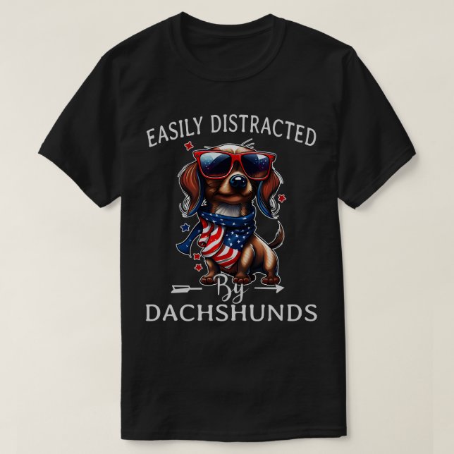 Camiseta Dachês bonitos 1 (Frente do Design)