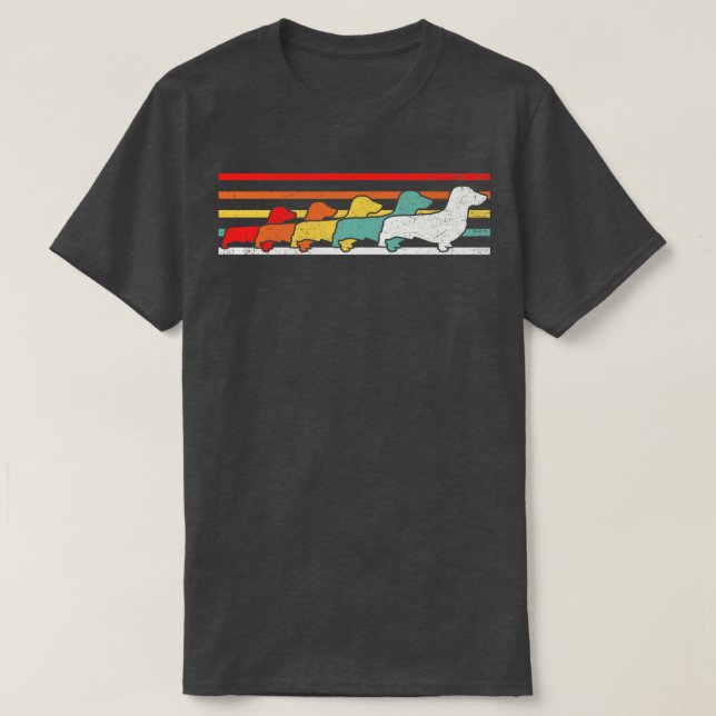 Camiseta Dachshund (Frente do Design)