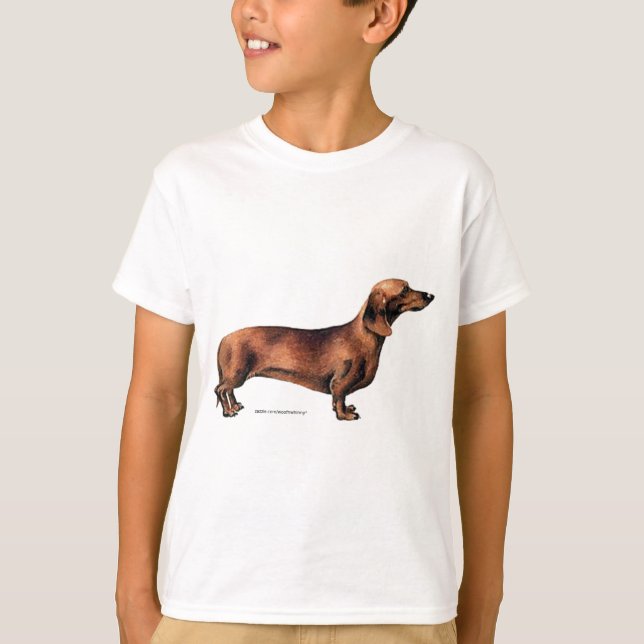 Camiseta Dachshund (Frente)