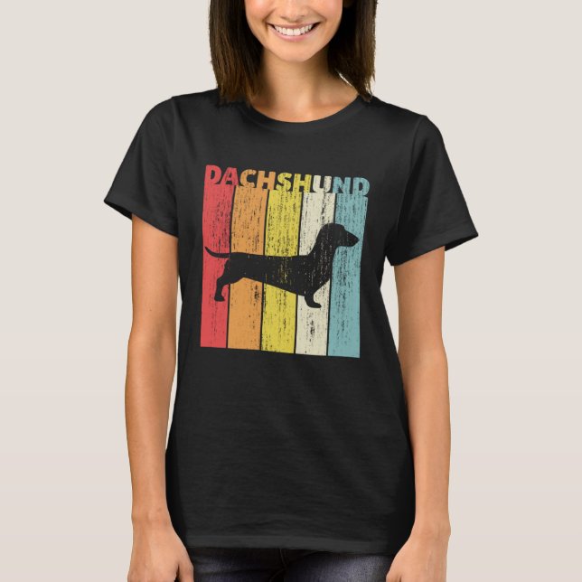 Camiseta Dachshund (Frente)