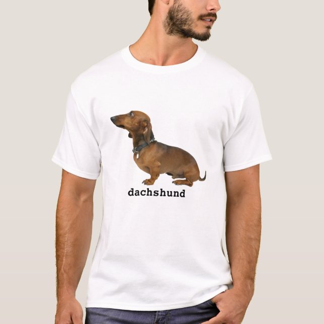 Camiseta dachshund (Frente)