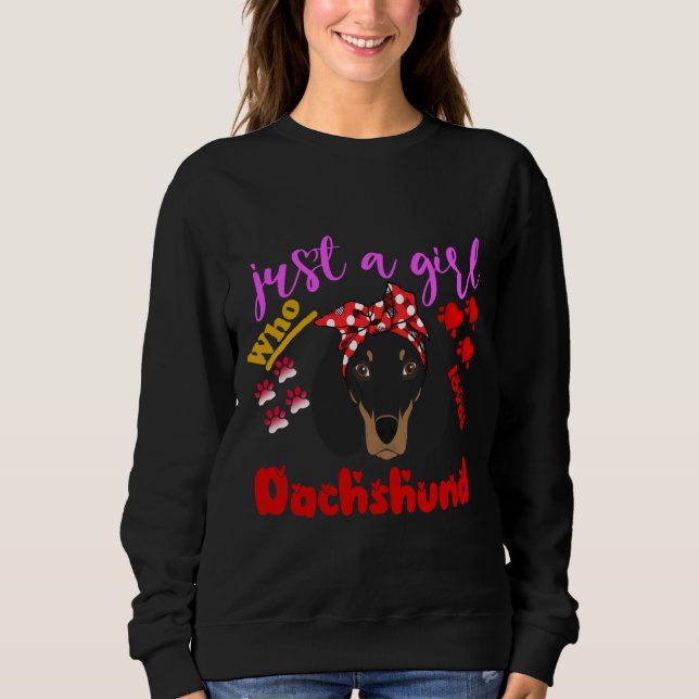 Camiseta Dachshund (Frente)