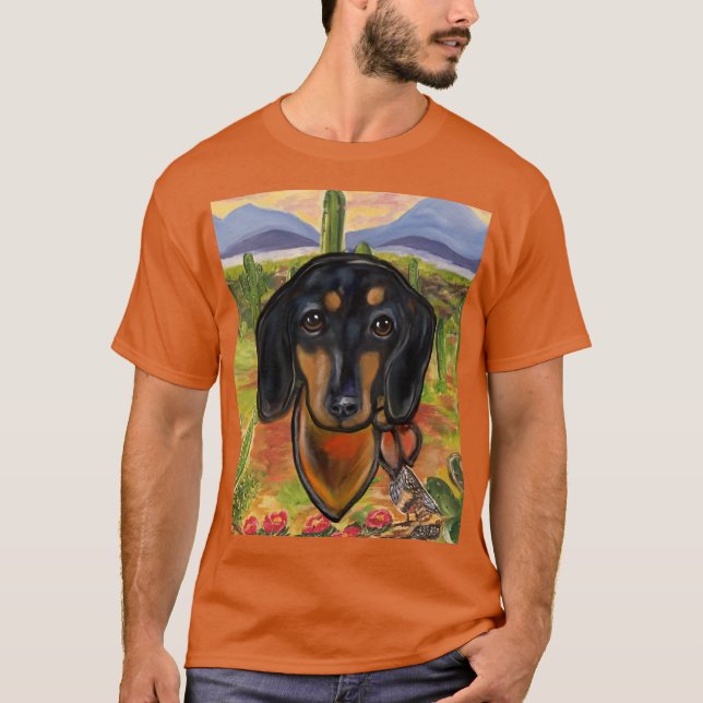 CAMISETA DACHSHUND (Frente)