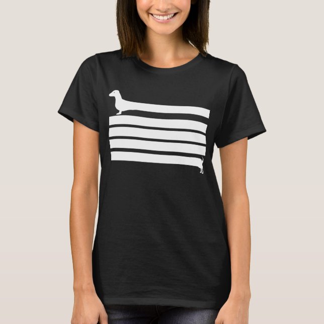 Camiseta Dachshund (Frente)