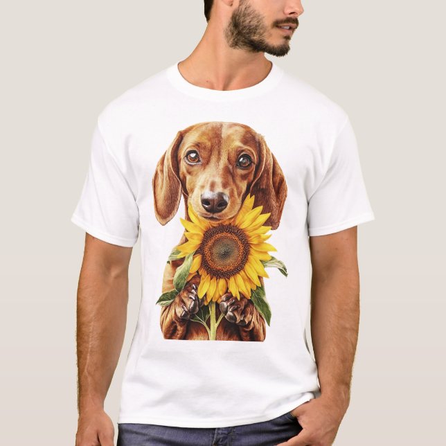 Camiseta Dachshund (Frente)
