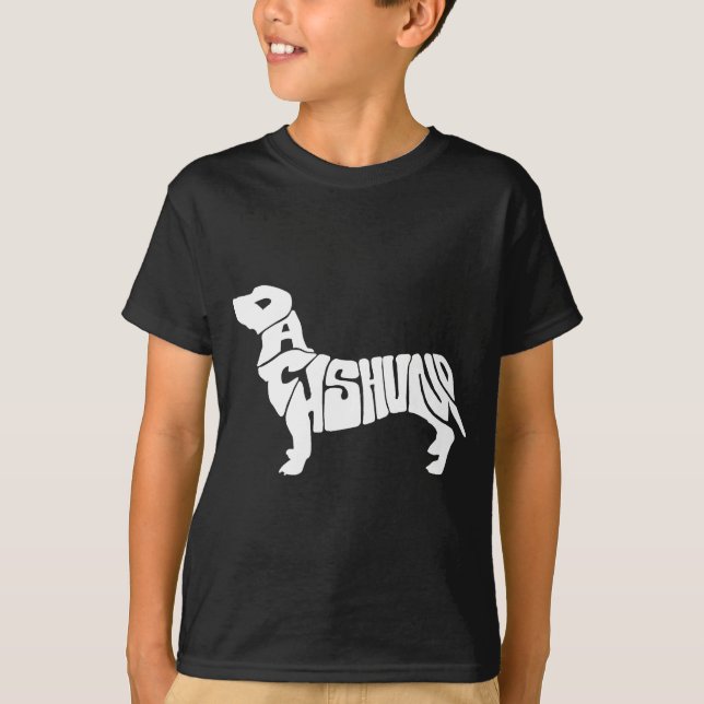 Camiseta Dachshund (Frente)