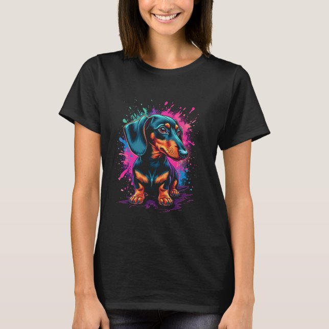 Camiseta Dachshund (Frente)