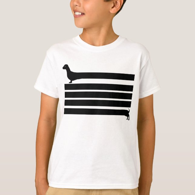 Camiseta Dachshund (Frente)
