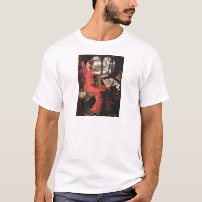 Camiseta Dachshund 1 - Dama de Shalotte (Frente)