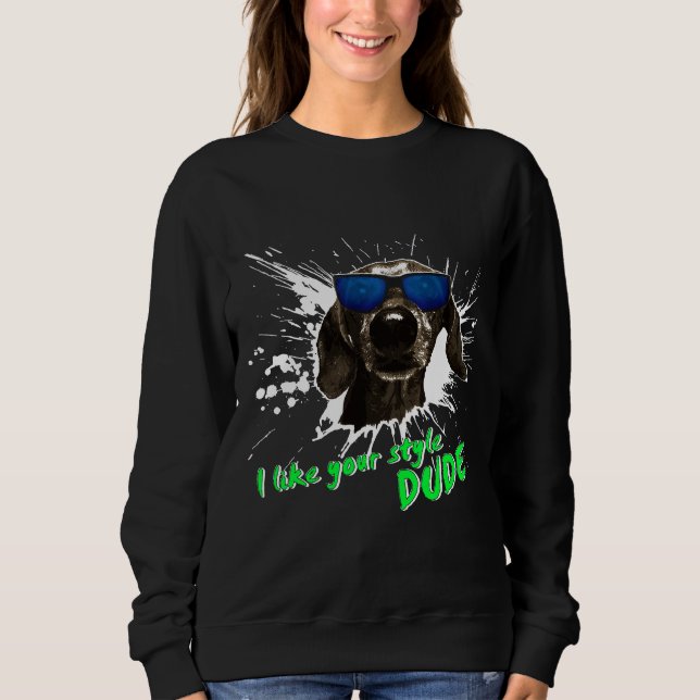 Camiseta Dachshund 331 (Frente)