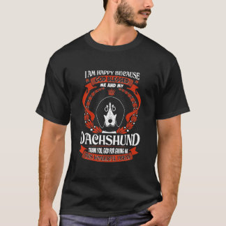 Camiseta Dachshund Amigo Maravilhoso