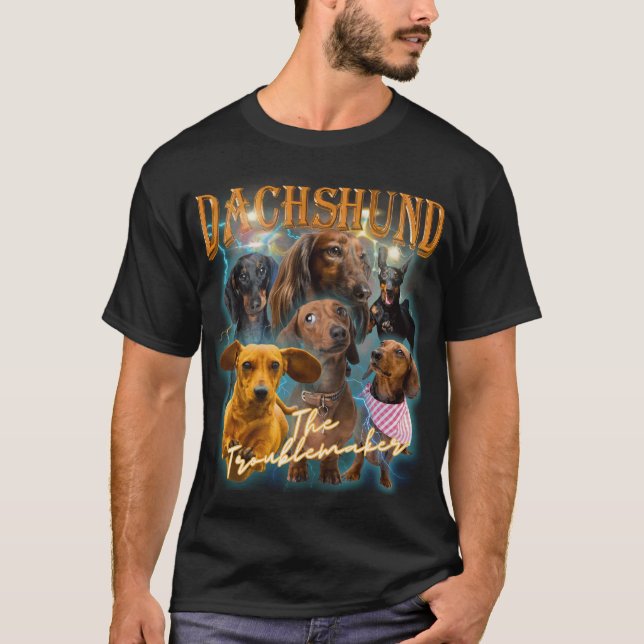 Camiseta Dachshund Bootleg 90 (Frente)