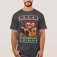 Dachshund Christmas Engraçado Cachorro Xmas Luz pi