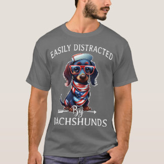 Camiseta Dachshund com amor