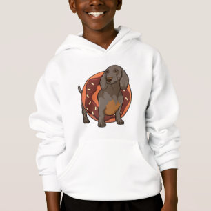 Camiseta Dachshund com Rosquinha