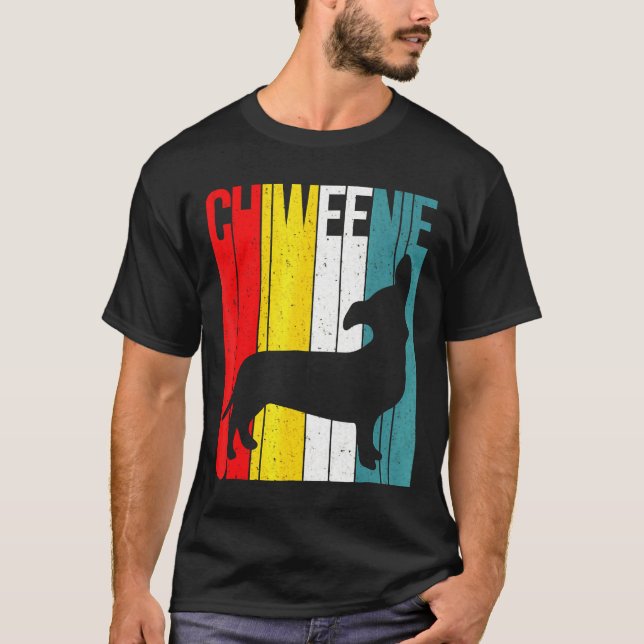 Camiseta Dachshund Cute Chiweenie Dog (Frente)
