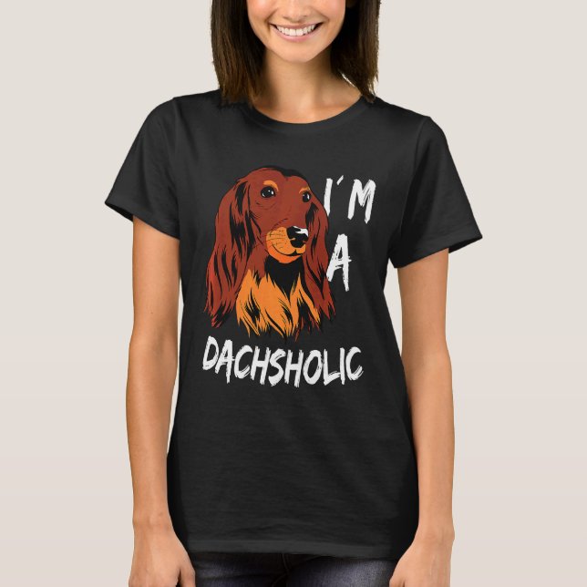 Camiseta Dachshund Dachshólica (Frente)