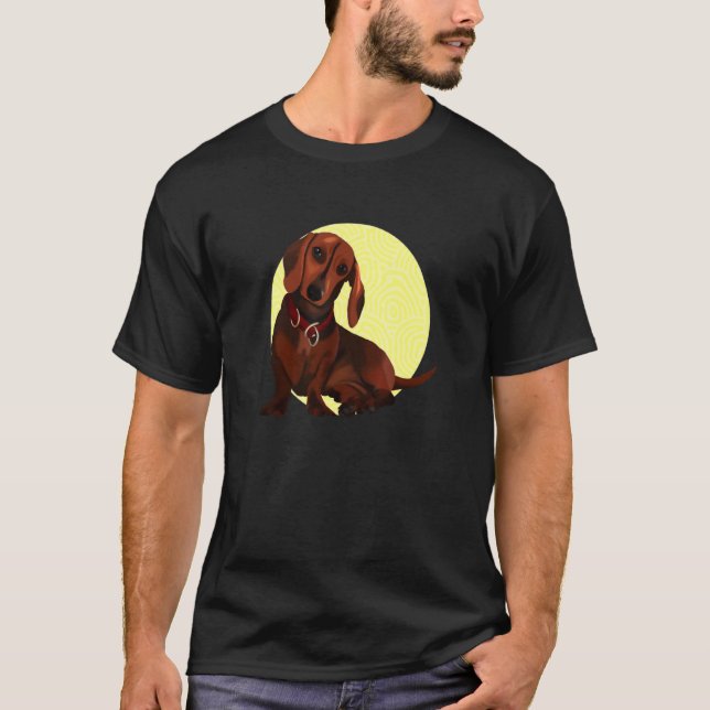 Camiseta Dachshund Dauchund (Frente)