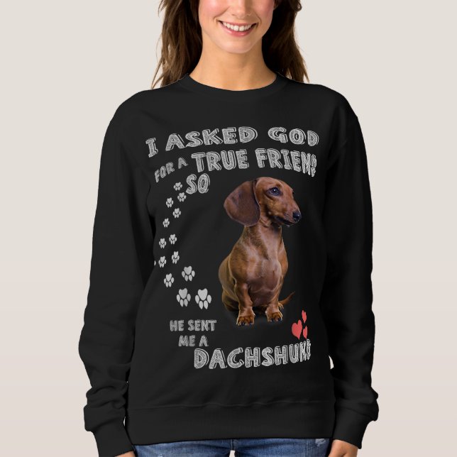 Camiseta Dachshund Dizendo Mãe Pai Wiener Weenie Lover Saus (Frente)