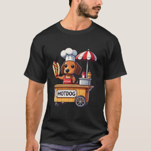 Camiseta Dachshund Dog Funny Weenie Sausage Hotdog Sandwich