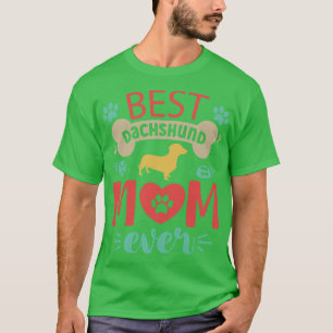 Camiseta Dachshund Dog Mãe