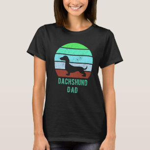 Camiseta Dachshund Dog Pai Padre Weiner Proprietário do Cac