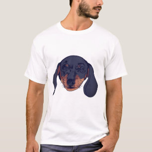 Camiseta Dachshund dog Portrait