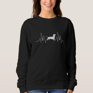Camiseta Dachshund Dog Pulso Ekg