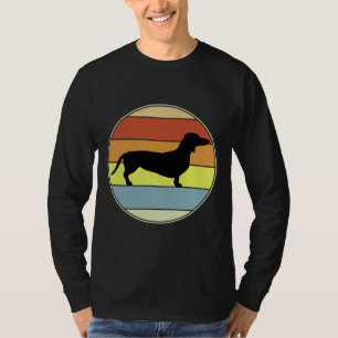 Camiseta Dachshund Dog Retro Vintage