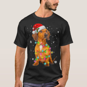 Camiseta Dachshund Dogs Tree Christmas Sweater Gifts