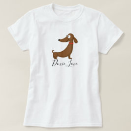 Camiseta Dachshund (Doxie) Love T Shirt