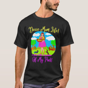 CAMISETA DACHSHUND DOXIE MOM LIFE LÍDER DE